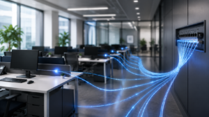 Read more about the article Fiber to the Edge (FTTE): Why Enterprise Networks Are Moving Beyond Copper Infrastructure