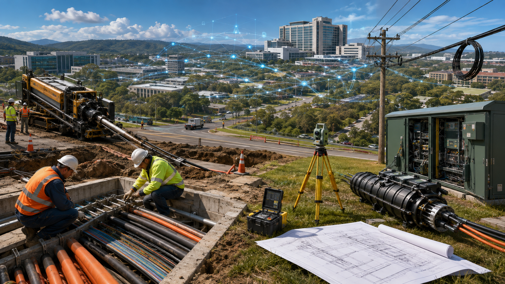 You are currently viewing Chapter 1: Introduction to Outside Plant (OSP) Telecommunications Infrastructure